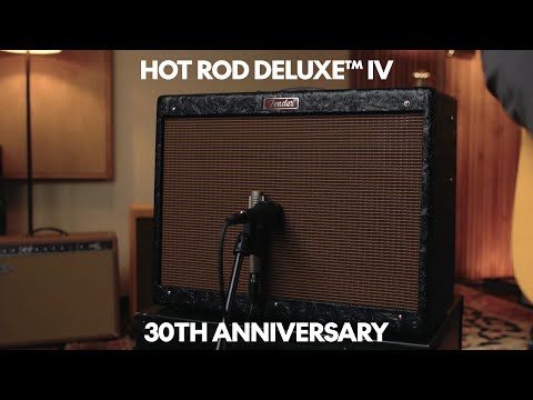 Fender Hot Rod Deluxe 30th Anniversary - 1x12" Combo - Black Western image 6