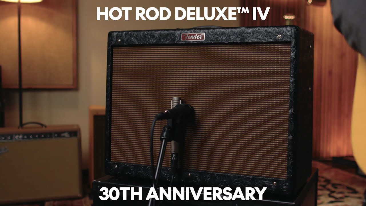Discover the Limited Edition Hot Rod Deluxe IV 30th Anniversary amp | Fender - YouTube