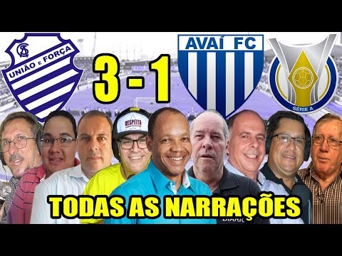 Todas as narrações - CSA 3 x 1 Avaí | Brasileirão 2019