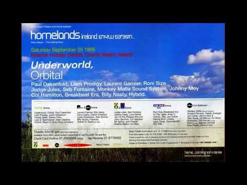 Homelands Ireland 1999 on 2FM - Mr Spring, Darren Emerson, Paul Oakenfold