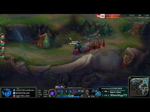 Nightblue3   Kha'Zix vs  Zac   Jungle   Patch 6 24 season 7