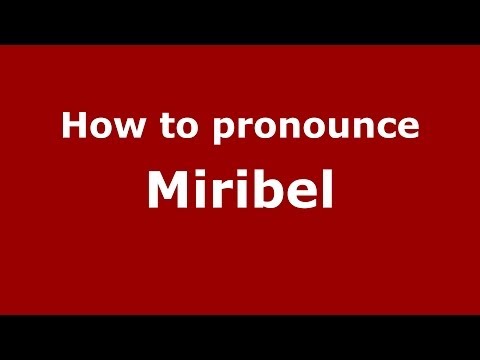 How to pronounce Miribel (French) - PronounceNames.com