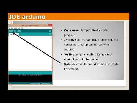 Video Tutorial Dasar Arduino Bag-3: Sofware Arduino | DASAR KOMPUTER ...