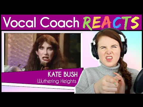 Vocal Coach reacts to Kate Bush - Wuthering Heights (Live)