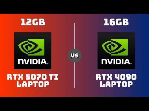 RTX 5070 Ti Laptop vs RTX 4090 Laptop – Gaming & Productivity (1080p, 2K, 4K)