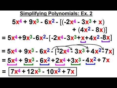 Algebra Ch 5 Polynomials 1 of 32 What is a Polynomial