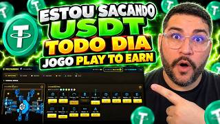 ESTOU GANHANDO USDT TODO DIA NESSE GAME | VOLTAMINA