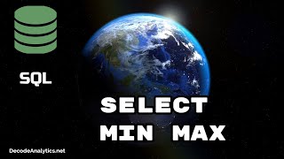 SQL Select Min Max