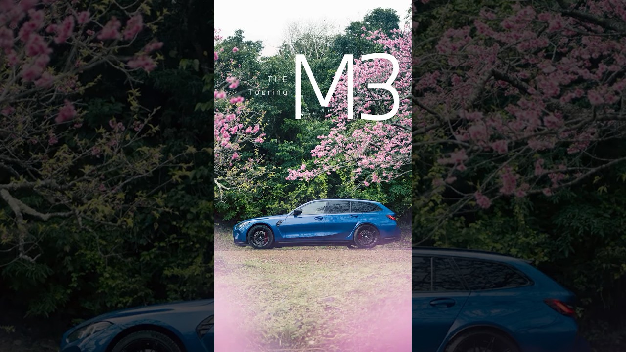 春を先取る八重岳の桜と、BMW M3 ツーリング。