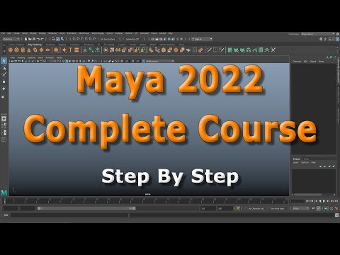 Lesson 01 Maya Interface and Viewport Operating