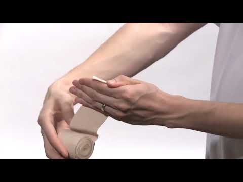 How To Wrap Wrist with ACE Brand Elastic Bandages?
