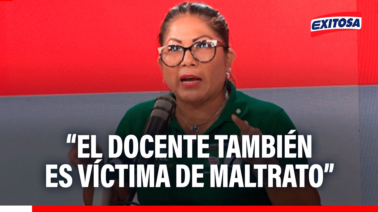 🔴🔵 Candidata de Perú Federal propone la creación de la "Defensoría del Docente"