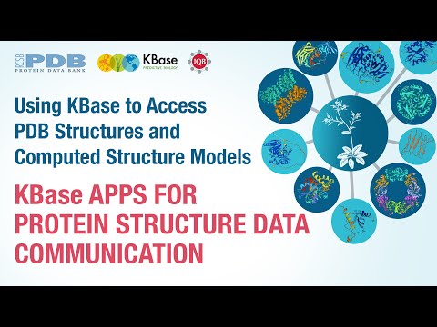 KBase Apps for Protein Structure Data Communication and Integration with RCSB PDB
