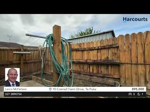 10 Cannell Farm Drive, Te Puke, Western Bay of Plenty, 3 ਕਮਰੇ, 1 ਬਾਥਰੂਮ, House