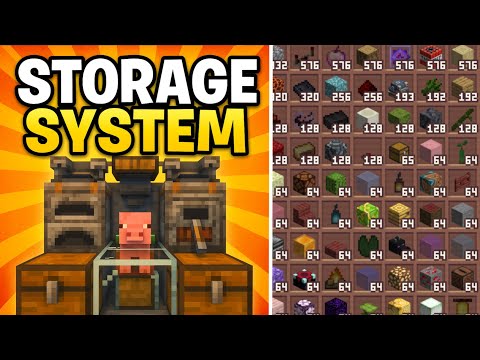 Simple & Efficient Storage System For The Create Mod