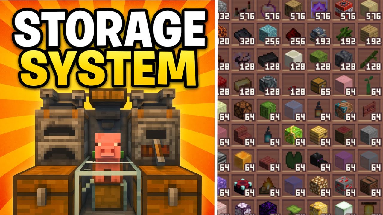 Simple & Efficient Storage System For The Create Mod