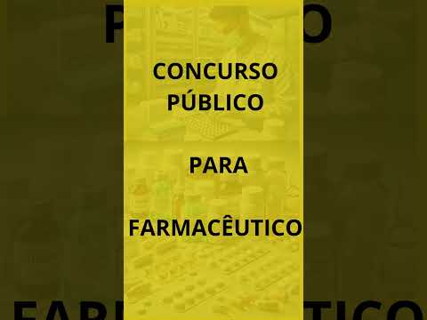Concurso Prefeitura de Mirador - PR - Farmacêutico.