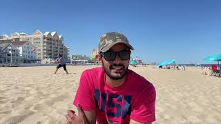 अमेरिका के beach kaise hote hai | America Beach Vlog In Hindi | Indian Vlogger | Indian In USA