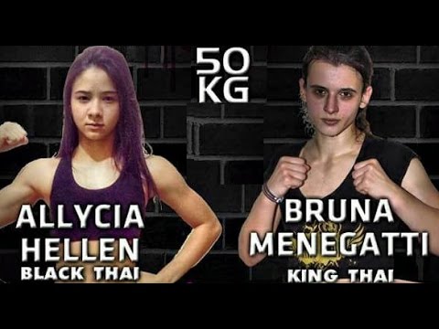 SUPER GIRLS - Allycia Hellen (Black Thai) X Bruna Menegatti (King Thai) - 50KG
