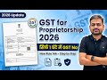 GST Registration For Proprietorship GST Registration Proprietorship Proprietor GST Registration