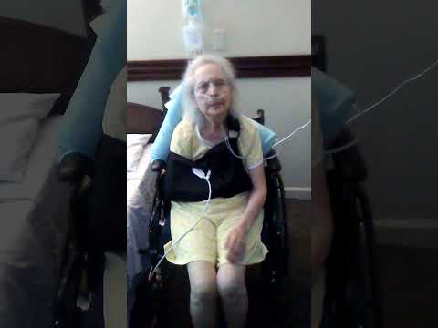 Mom (79yrs) sporting her pajamas at the rehab facility