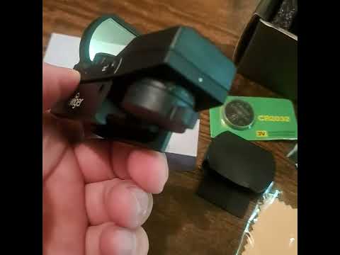 Sewiger Reflex Sight Adjustable Reticle 4 Styles, Red and Green in One Sight Review, Good little ref