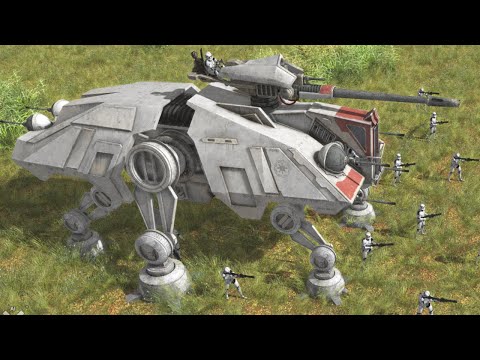 ULTIMATE STAR WARS MOD: Clone Troopers vs CIS Battle Droids! - Men of War: Assault Squad 2