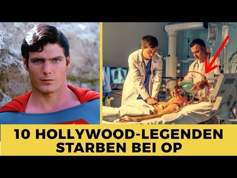 10 Hollywood-Legenden, die während einer Operation starben – Erinnerst du dich an sie?