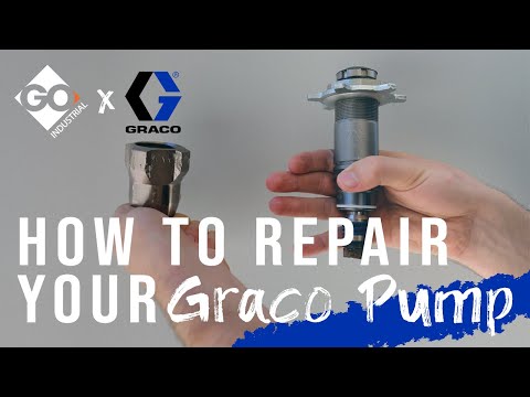 How to Repair and Repack your Graco Airless Spray Pump (190PC - Ultra Max II 595PC)