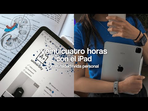 24 horas siendo estudiante con mi iPad Pro: apuntes, universidad, apps, tips 🦖