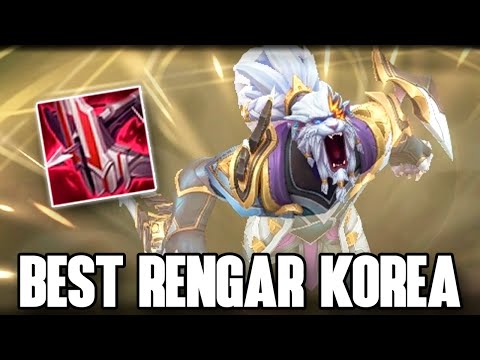 How the BEST RENGAR TOP carries in KOREAN CHALLENGER