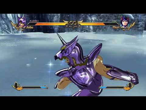 Saint Seiya: Soldiers' Soul - Jabu vs Thor