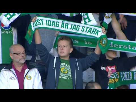 Superettan: "Just i dag är jag stark" - mäktig inmarsch i fullsatta Hammarby-LSK - TV4 Sport