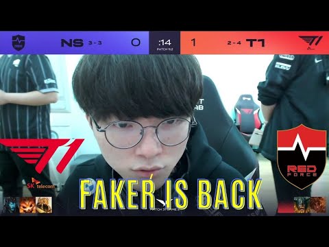 Faker is back! T1 vs NS Game 2 | LCK Spring 2021 W4D1 | T1 vs.  NONGSHIM REDFORCE W4D1 G2