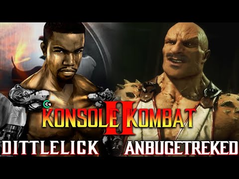 DITTLELICK VS ANBU GETREKED - Konsole Kombat 2: Qualifier 1 - MK11