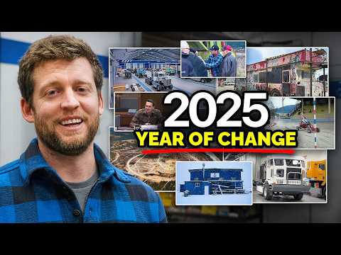 Edison Motors' CRAZIEST Year Yet: Building Trucks, Test Tracks, and a New Shop in Donald!