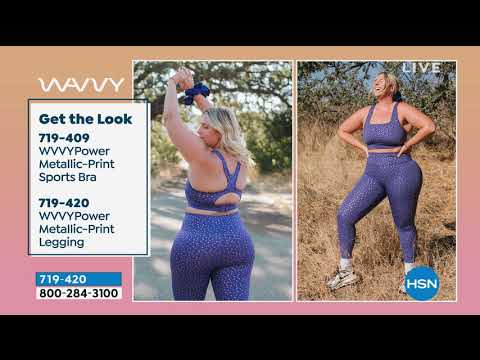 WVVYPower MetallicPrint 7/8 Legging