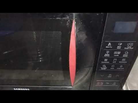 how to set auto preheat in Samsung convection...