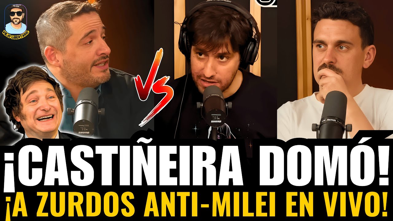 ¡Ramiro Castiñeira DOMÓ en VIVO a ZURDOS ANTI MILEI!