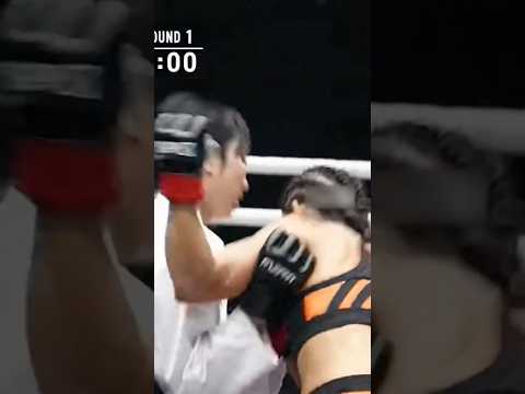 【伝説の技、脇秘孔極め】合気道女子 vs 総合格闘家 #異種格闘技戦 #mma