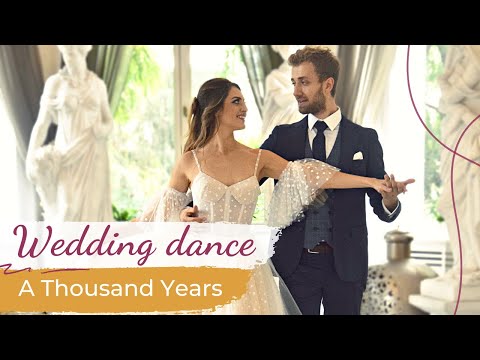 A Thousand Years - Christina Perri 💓 Wedding Dance ONLINE | First Dance Choreography