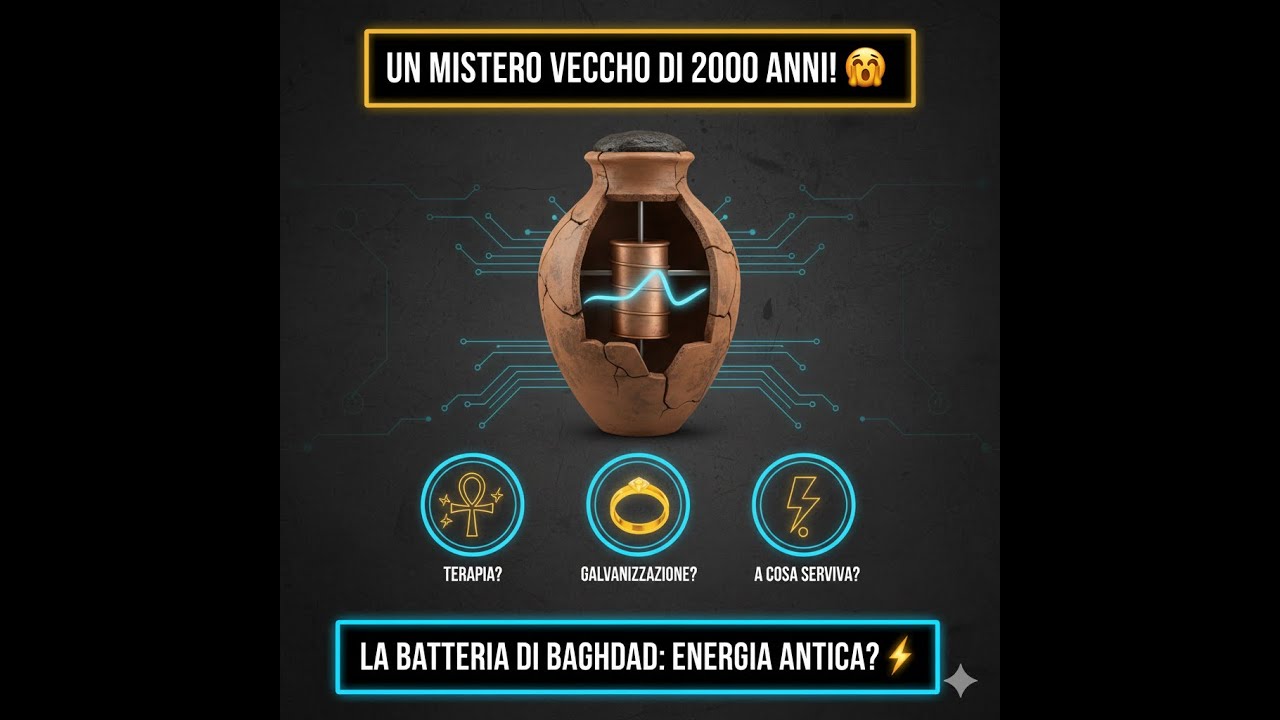 Batteria di Baghdad: L'Elettricità Esisteva 2000 Anni Fa?