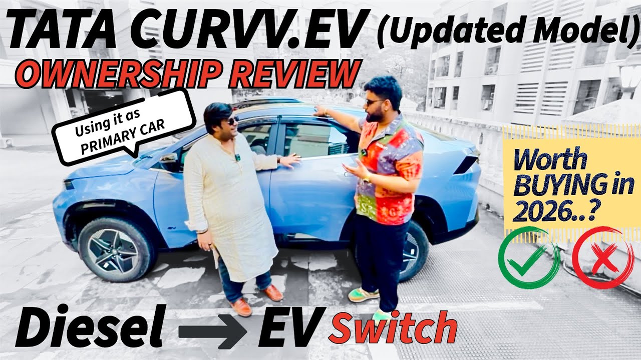 From Diesel Power to Electric⚡ TATA CURVV EV Real Ownership Story | EV as a primary car #tatacurvvev