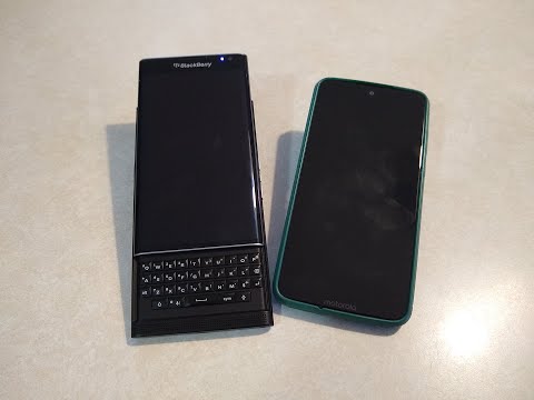 Battle of the Keyboards (Blackberry Priv vs. Regular Smartphone)
