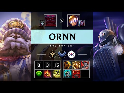 Ornn Support vs Blitzcrank - KR Diamond Patch 25.05
