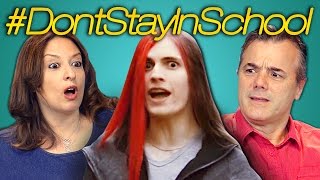PARENTS REACT TO DON&#39;T STAY IN SCHOOL