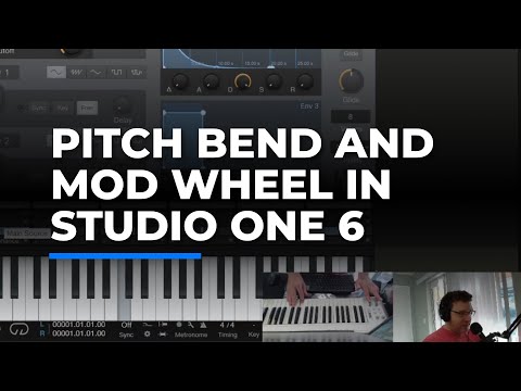 Fun With Pitch Bend and Mod Wheel in Studio One 6