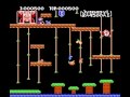 Donkey Kong Jr NES Nintendo Jump And Fell In Level 2