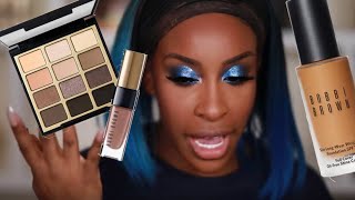 GLOSSY Eyes + Lips! Can She Pull It Off Though?! Hmmm | Jackie Aina