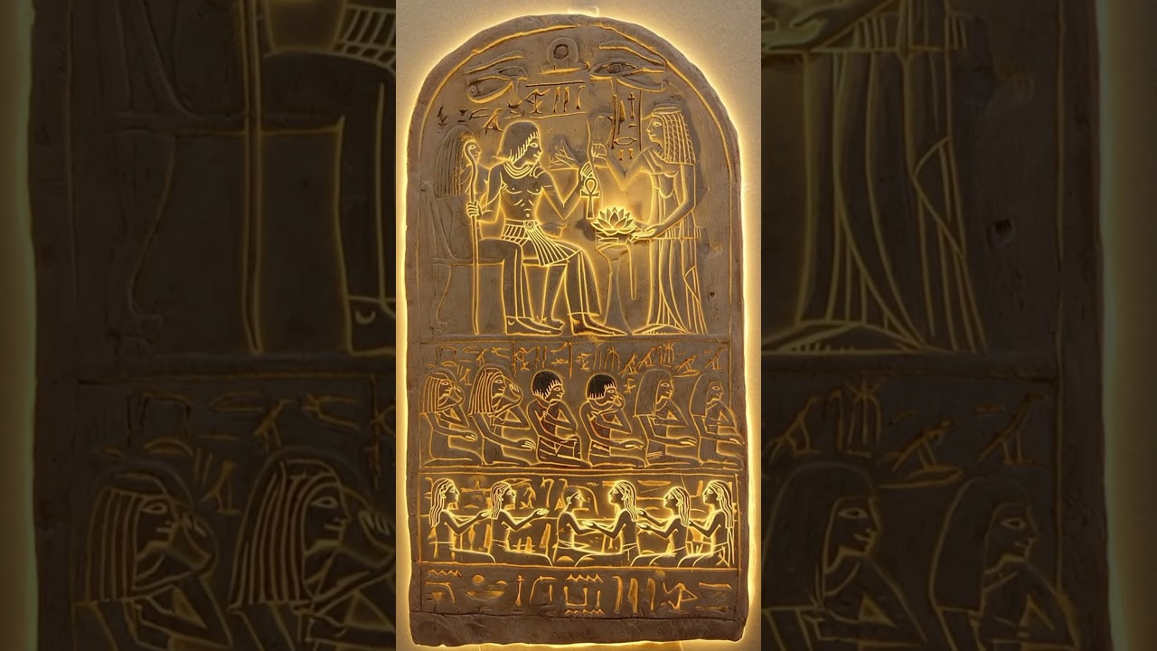 This 3,400-year-old carving is watching you... 👁️🏛️